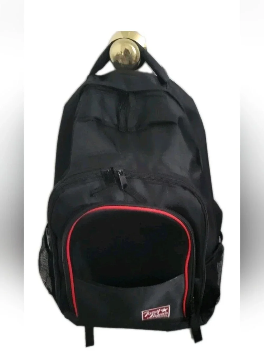 Tony Lama Boots Backpack Black Red Travel Luggage Carry-On Bag
